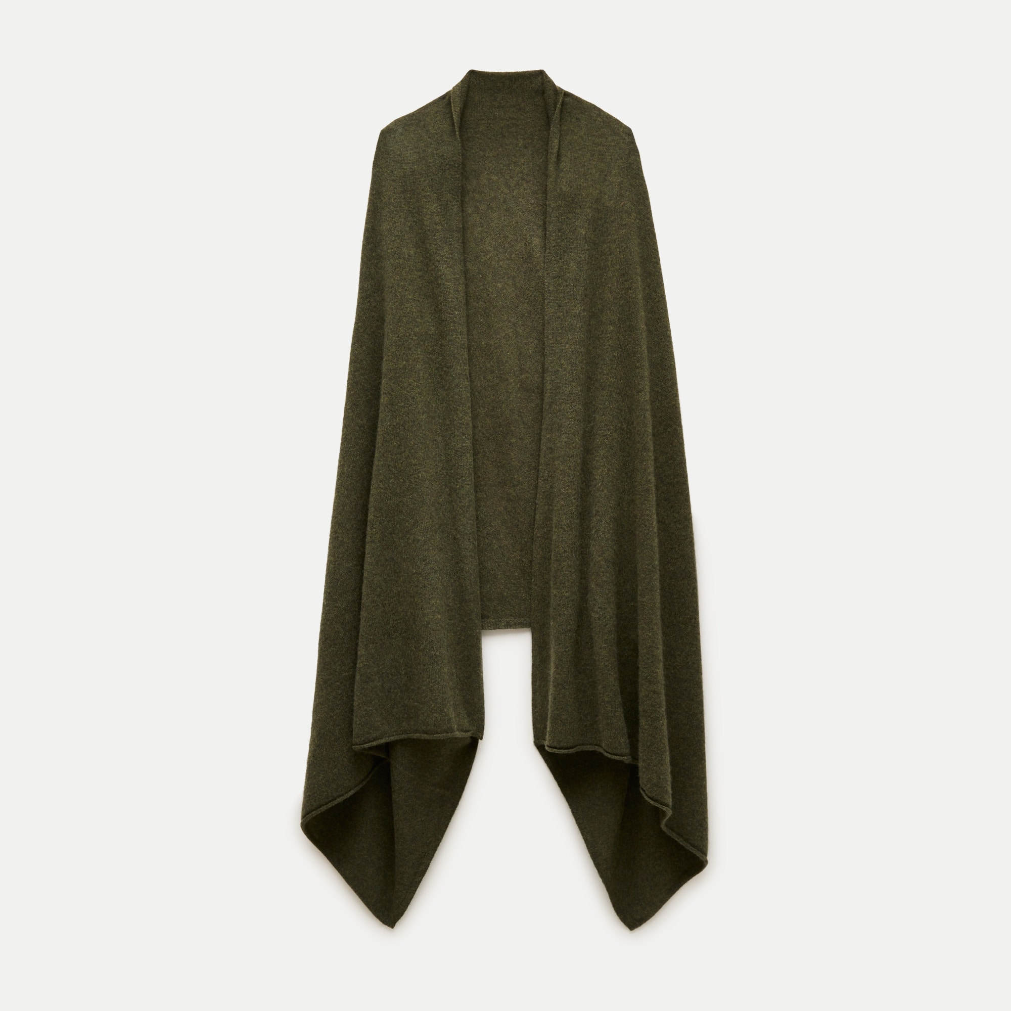 Oversized cashmere wrap