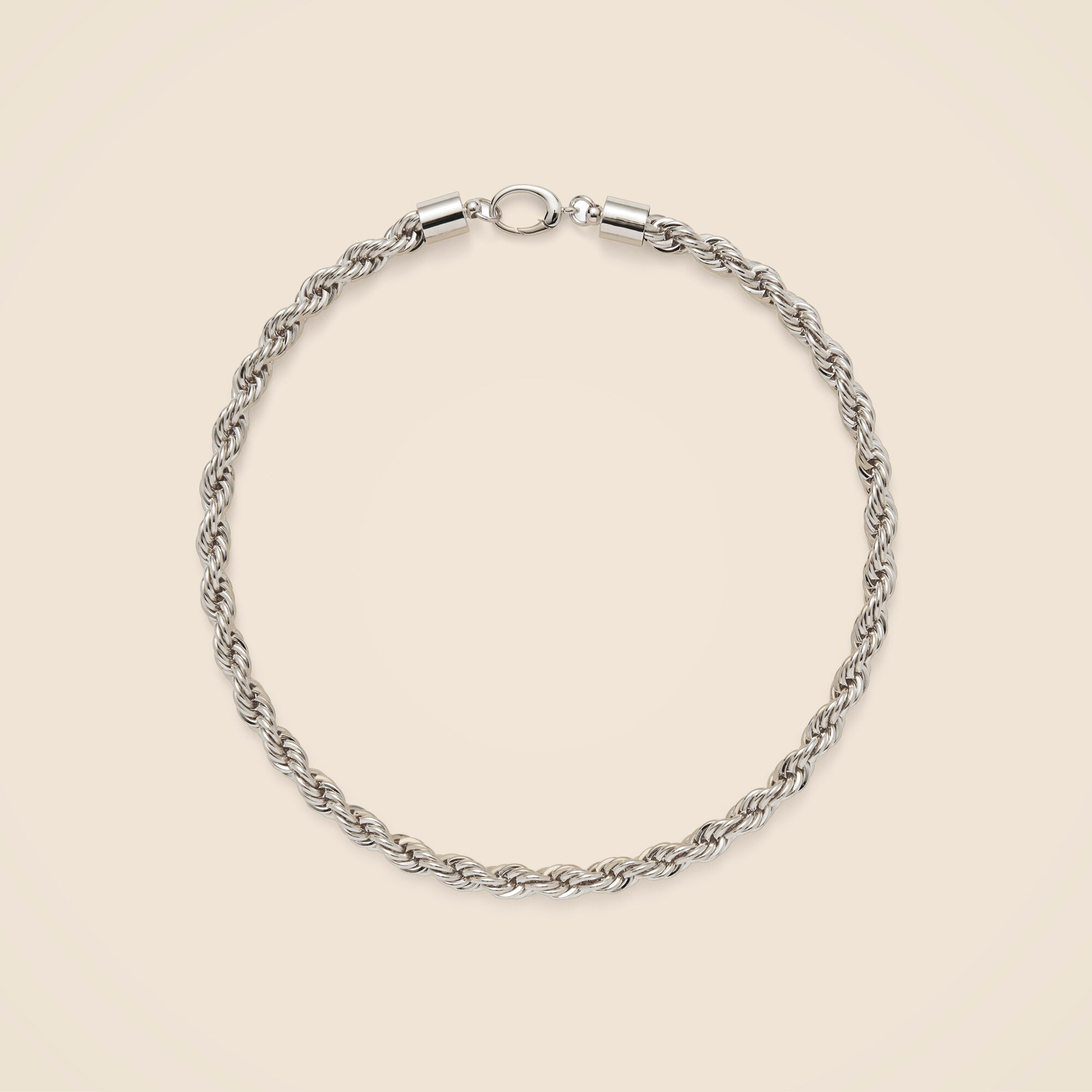 Lady Grey XL rope chain necklace