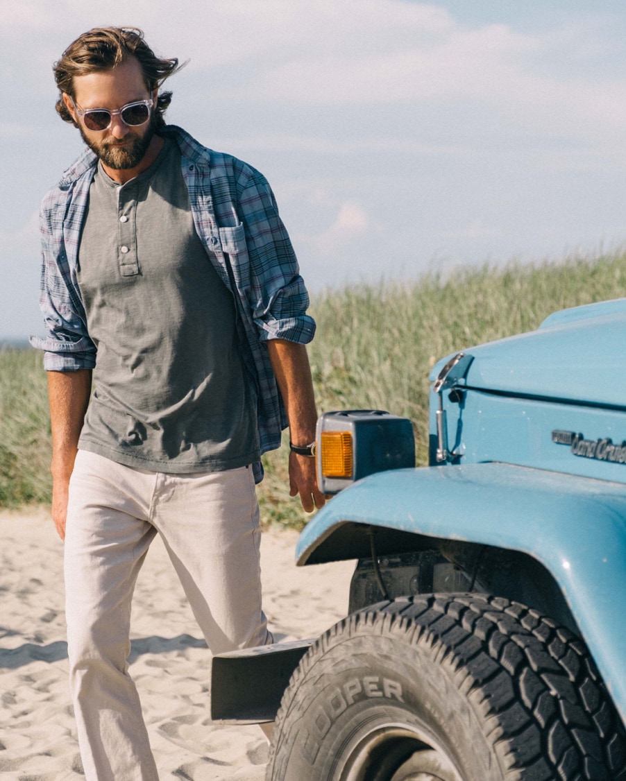 J.Crew: 484 Slim-fit Garment-dyed Five 