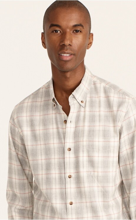 j crew button up shirt