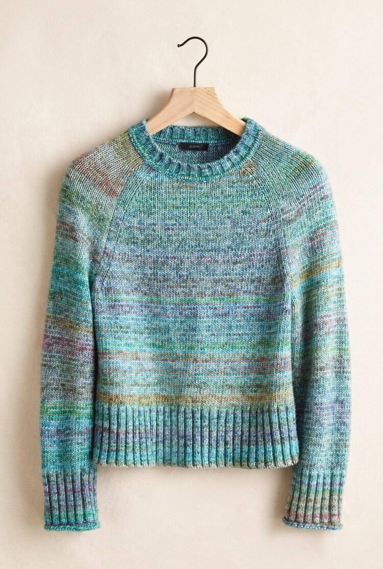 The Italian Spaced-dyed Sweater | J.Crew