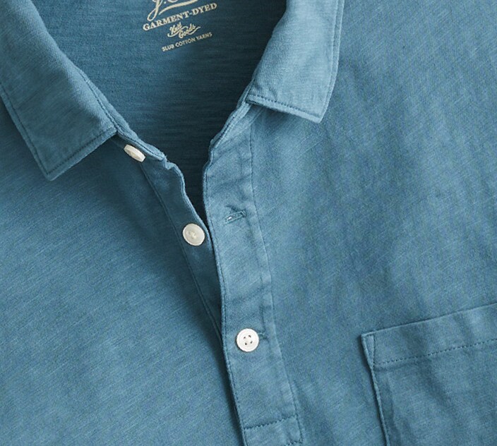 j crew polo shirts for men
