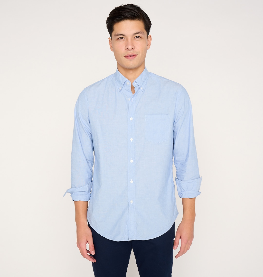 crew casual shirts