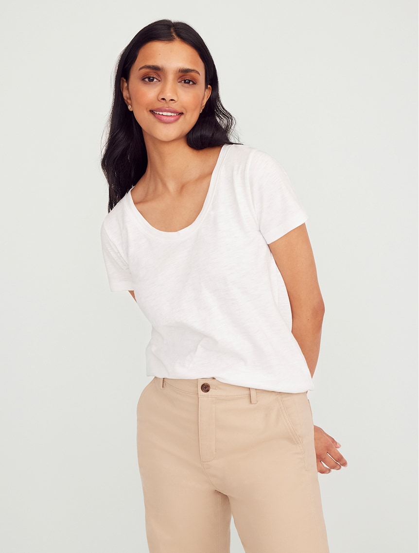 The Best White T-Shirts for Women 2023: Skims, Re/Done, J. Crew