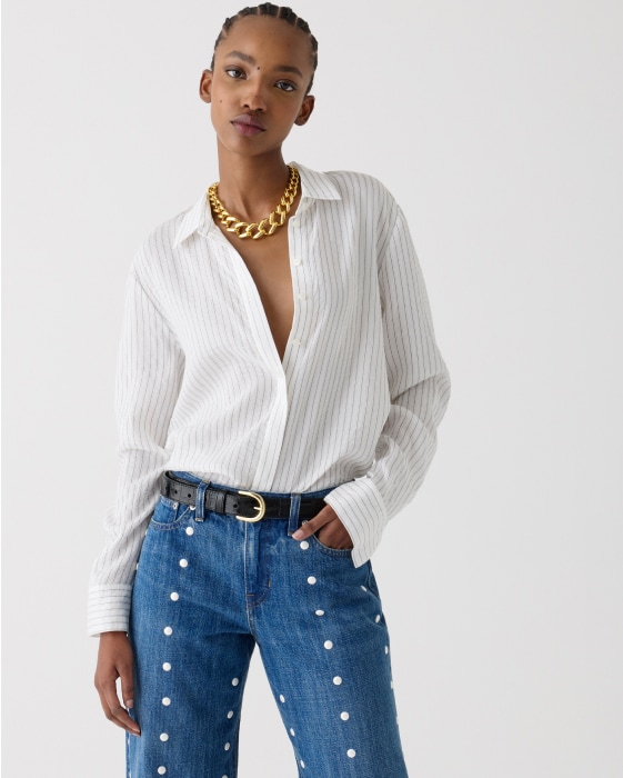 Women's Linen Shirts & Tops