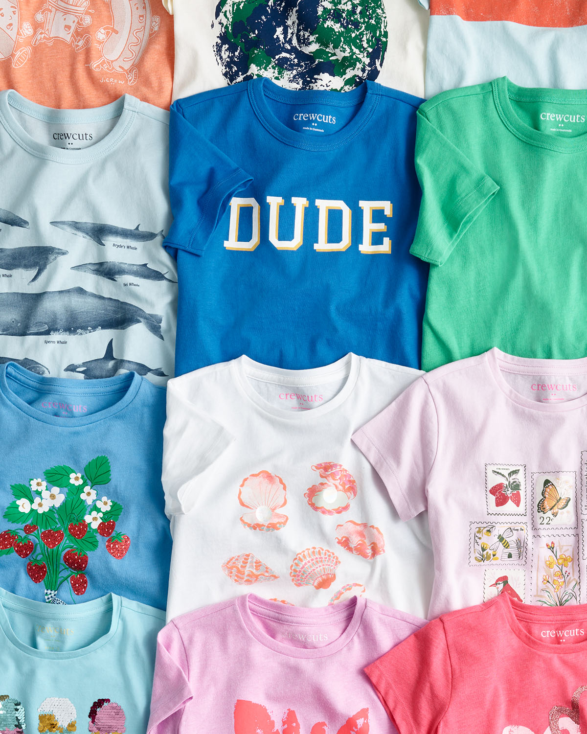 Lots (and lots!) of graphic tees