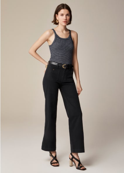 Lot De 5 Pantalons Femme J.Crew Taille 2 - Couleurs : Bleu Marine, Beige, Gris, Rose Poussiéreux