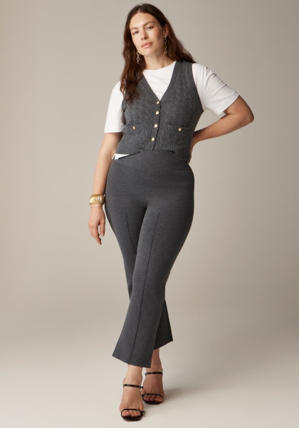 EJC PRINTED WIDE LEG PANTS