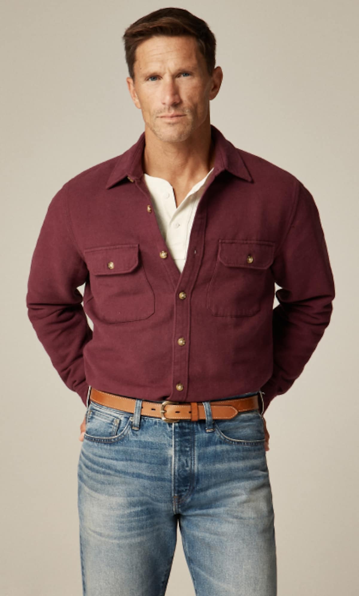 Men's Chamois Casual Shirts | J.Crew