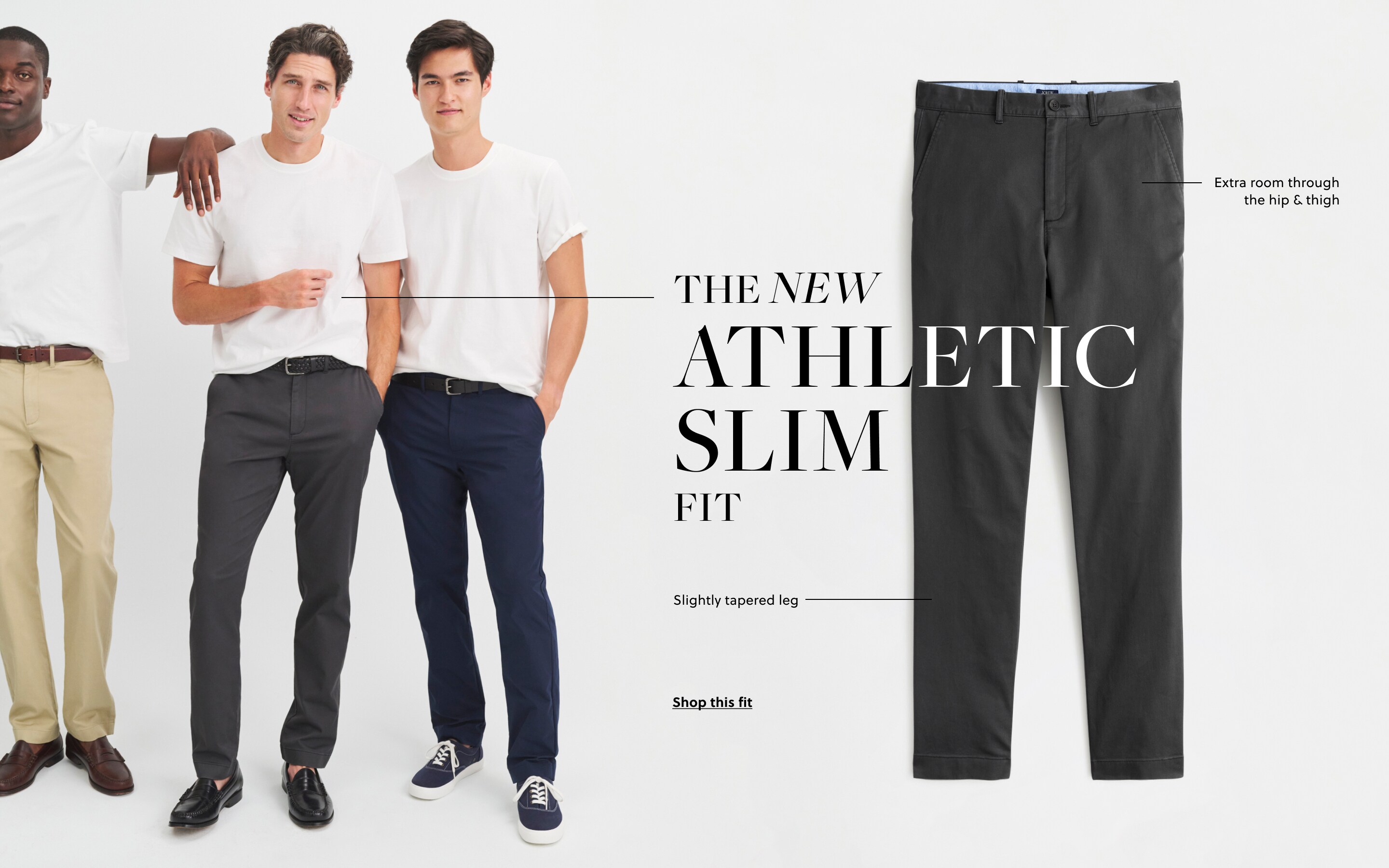 Flex Chinos For Men | J.Crew Factory