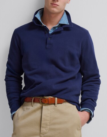French Terry Pullover Hoodie For Men | J.Crew
