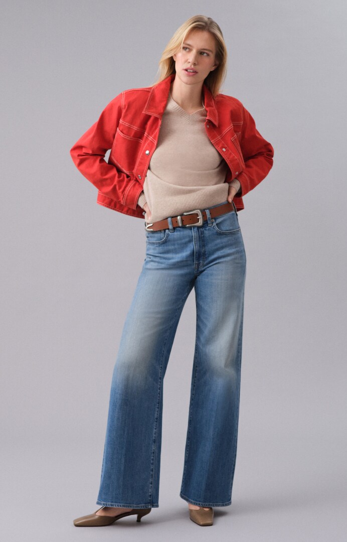 Jean Skinny Stretch Femme J Crew - Taille 28 - Occasion Très Bon état