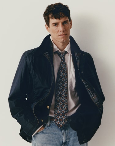 Cruiser Jacket In Cotton Poplin For Men | J.Crew