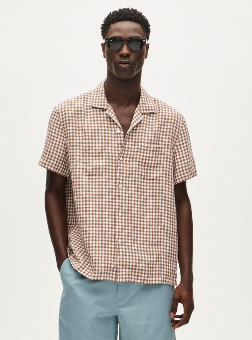 sachin and babi light blue dress Men's Untucked Casual Shirts