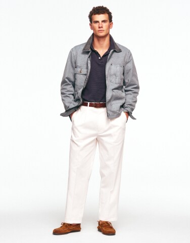 Cruiser Jacket In Cotton Poplin For Men | J.Crew