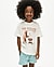 Bear tee shirt and shorts