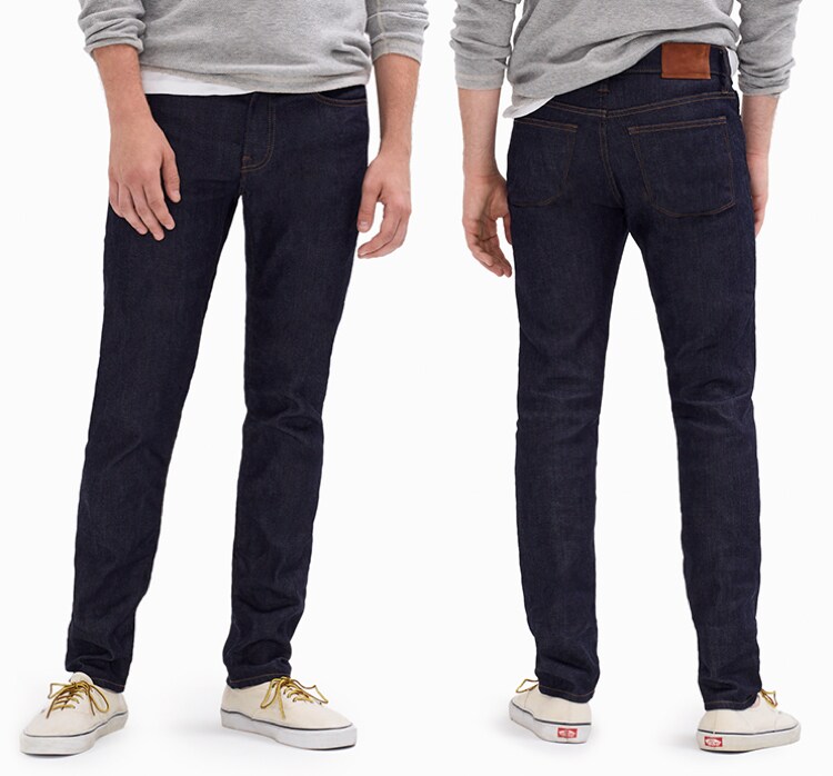 mens fit guide denim