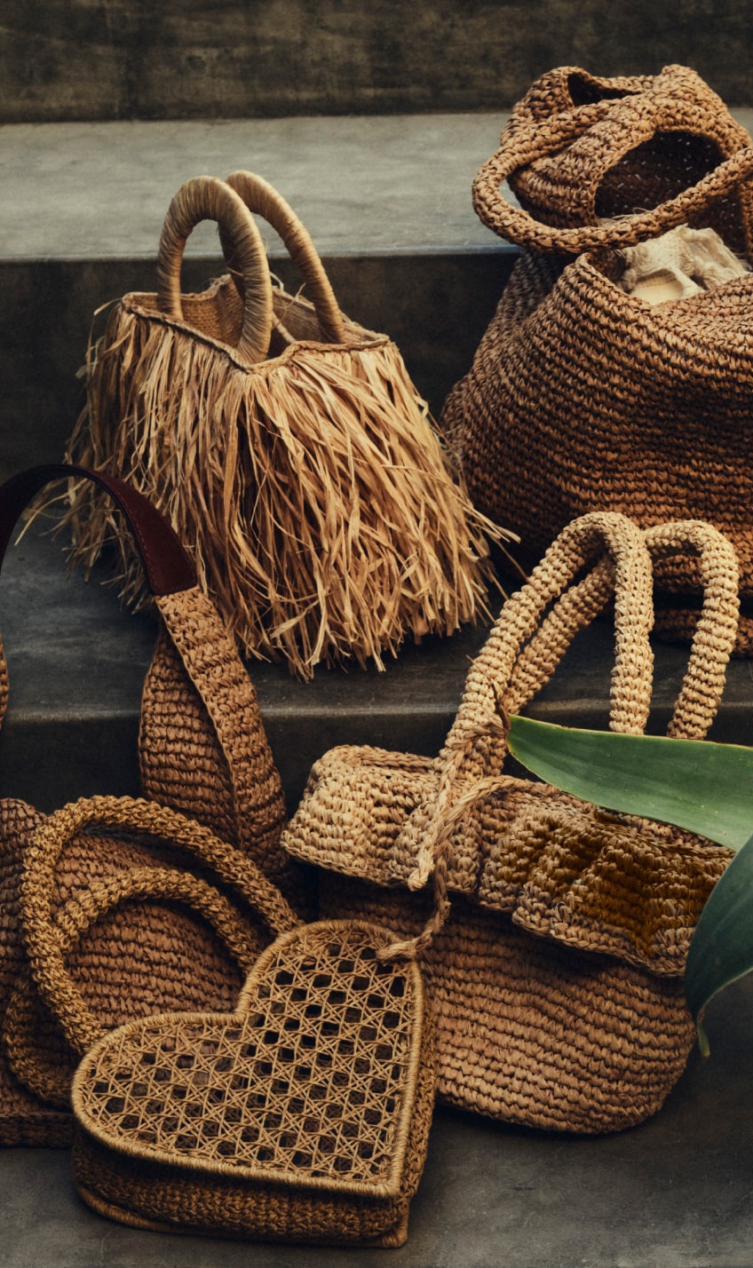 Straw bags we love