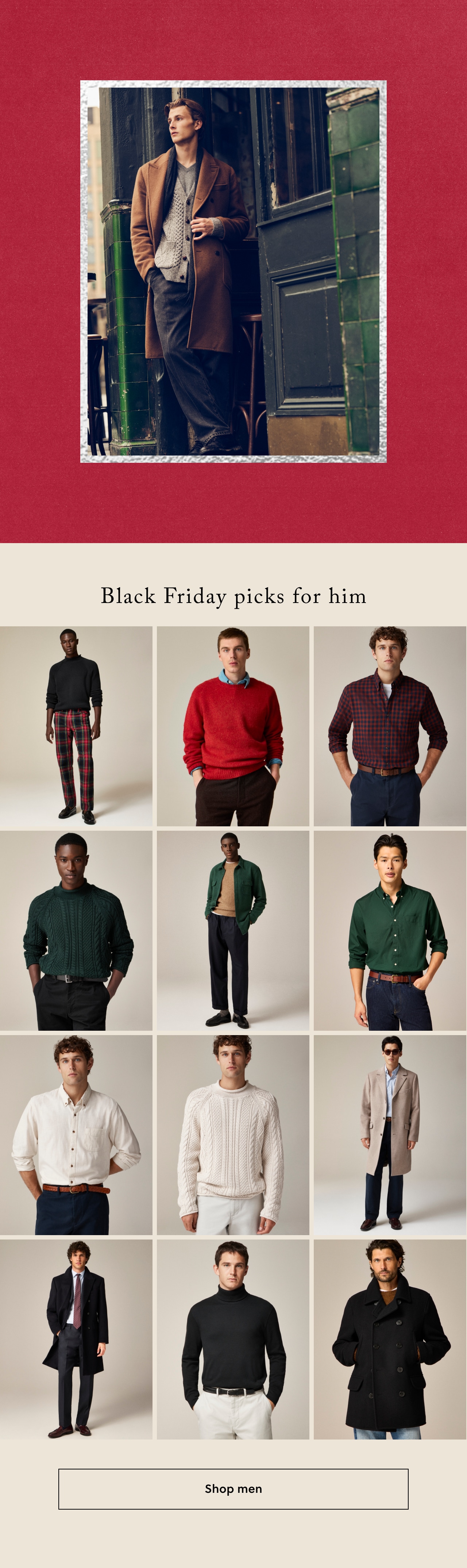 Newsletter content from jcrew