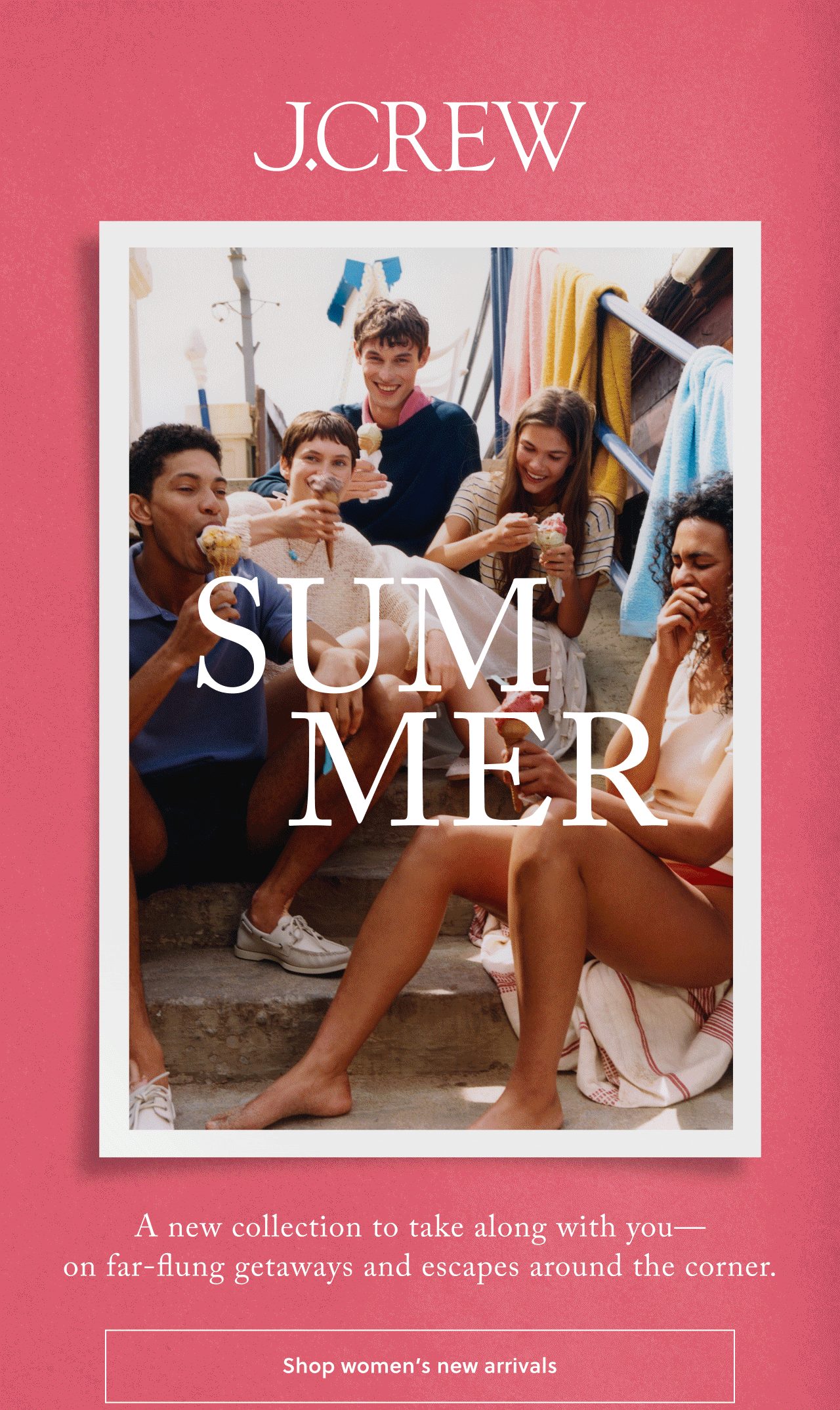 Newsletter content from jcrew
