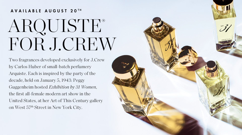 Arquiste Fragrances for J.Crew