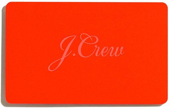 Gift Cards & Online eGift Cards J.Crew
