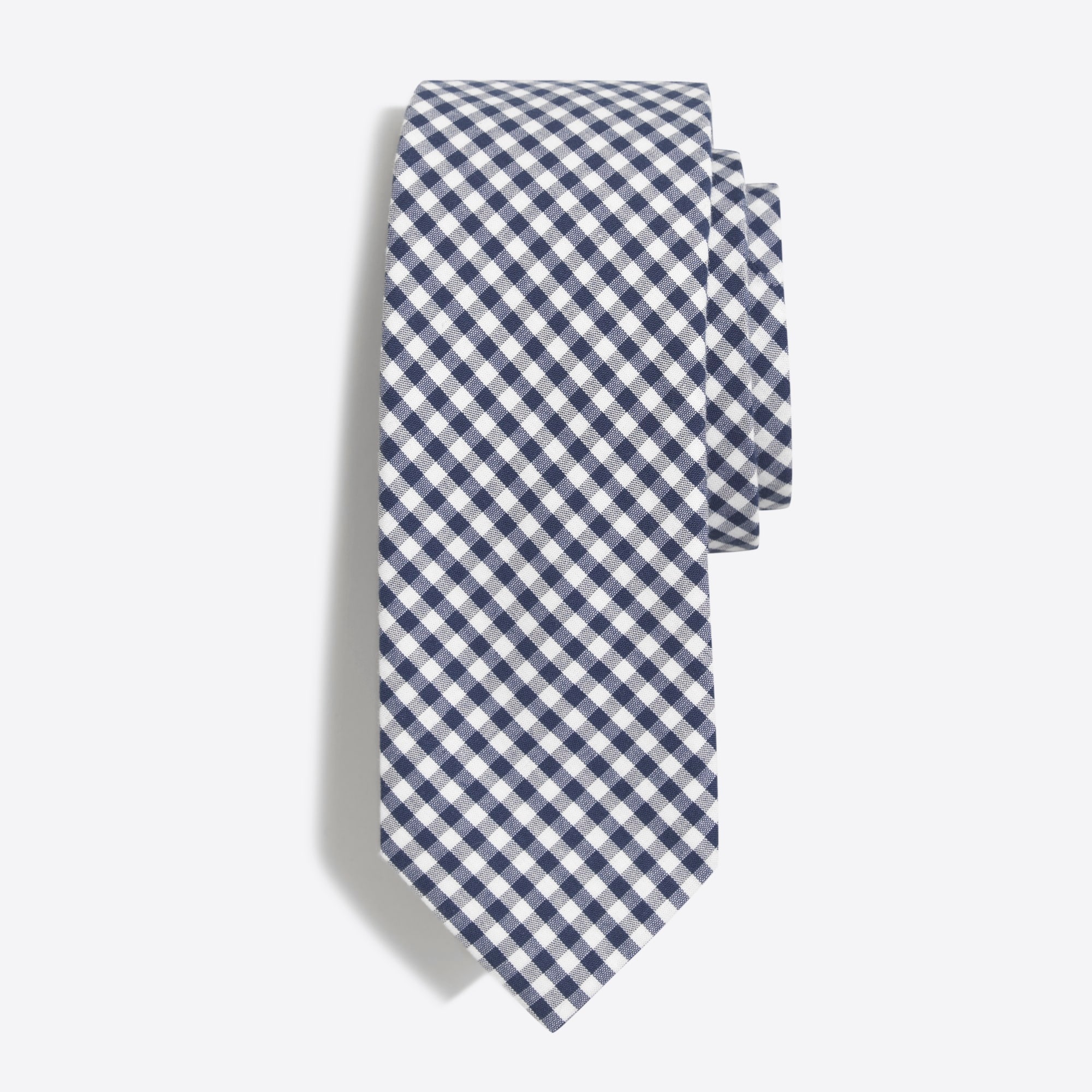 gingham tie for men