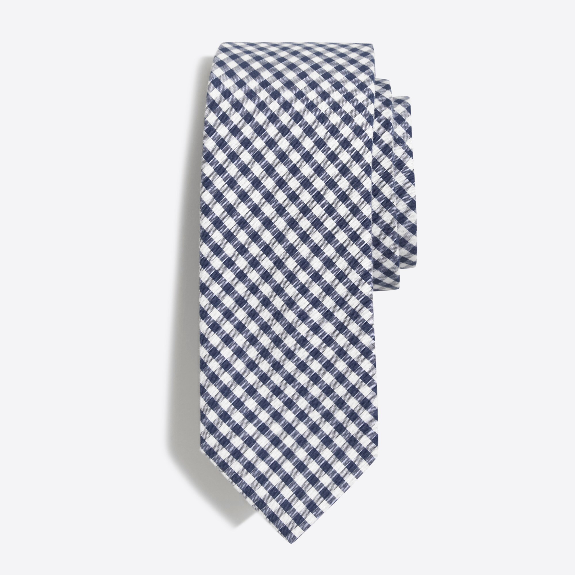 gingham tie for men