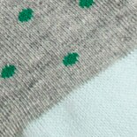 Tipped-stripe socks INDIGO NATURAL NAVAL 