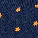 Tipped-stripe socks INDIGO NATURAL NAVAL 