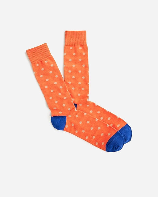  Medium-dot cotton socks