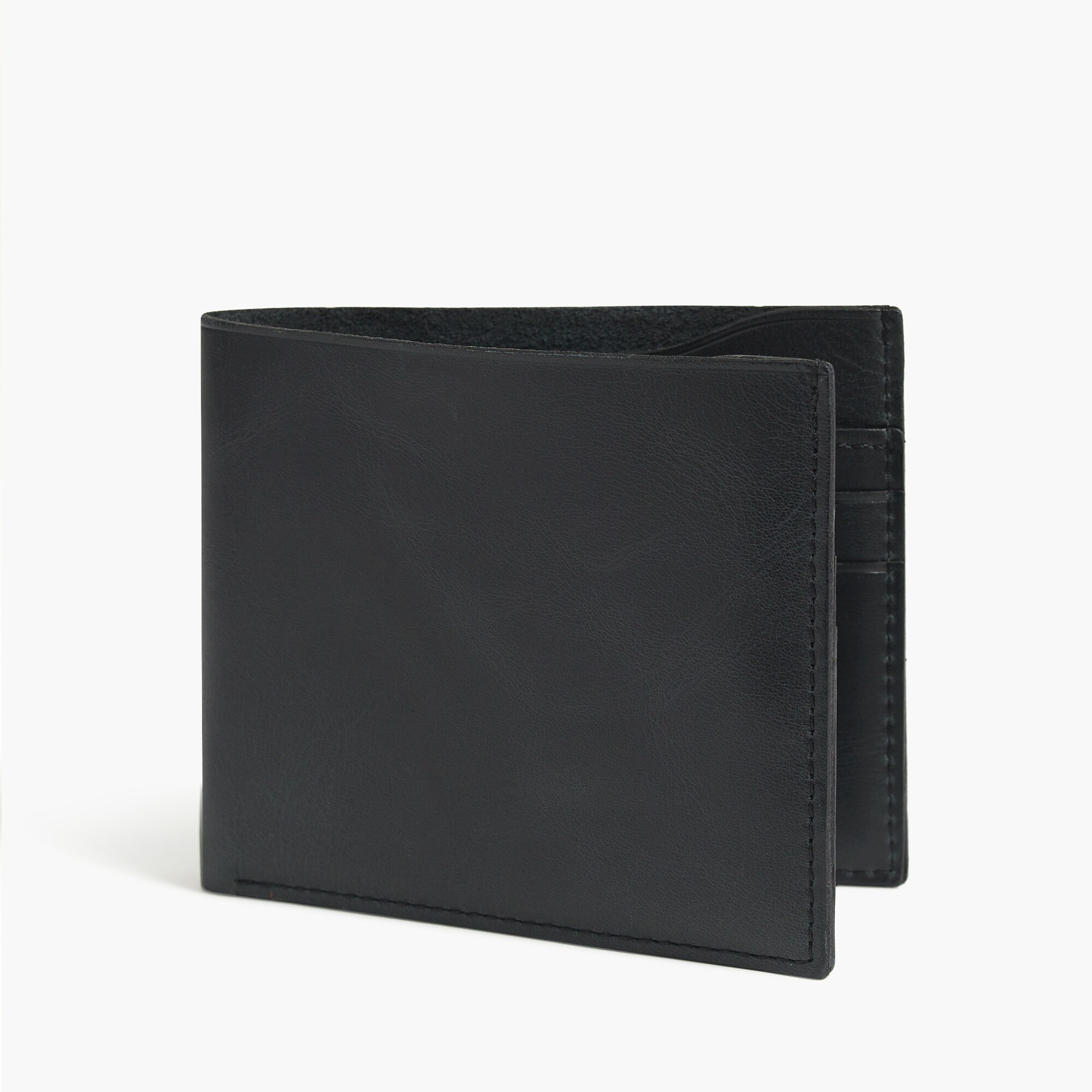 leather billfold wallet for men