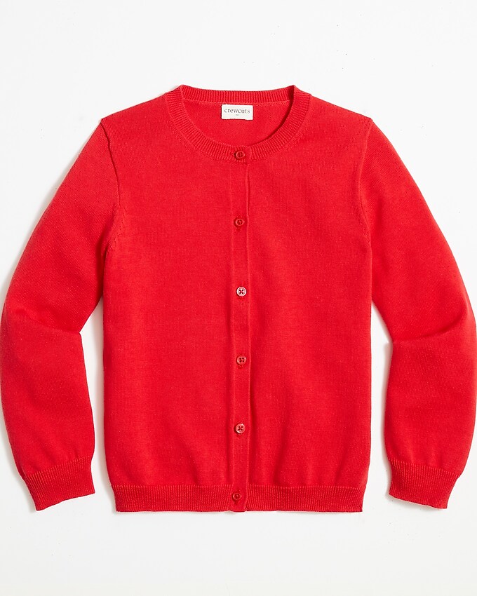 factory: girls' casey cardigan for girls, right side, view zoomed
