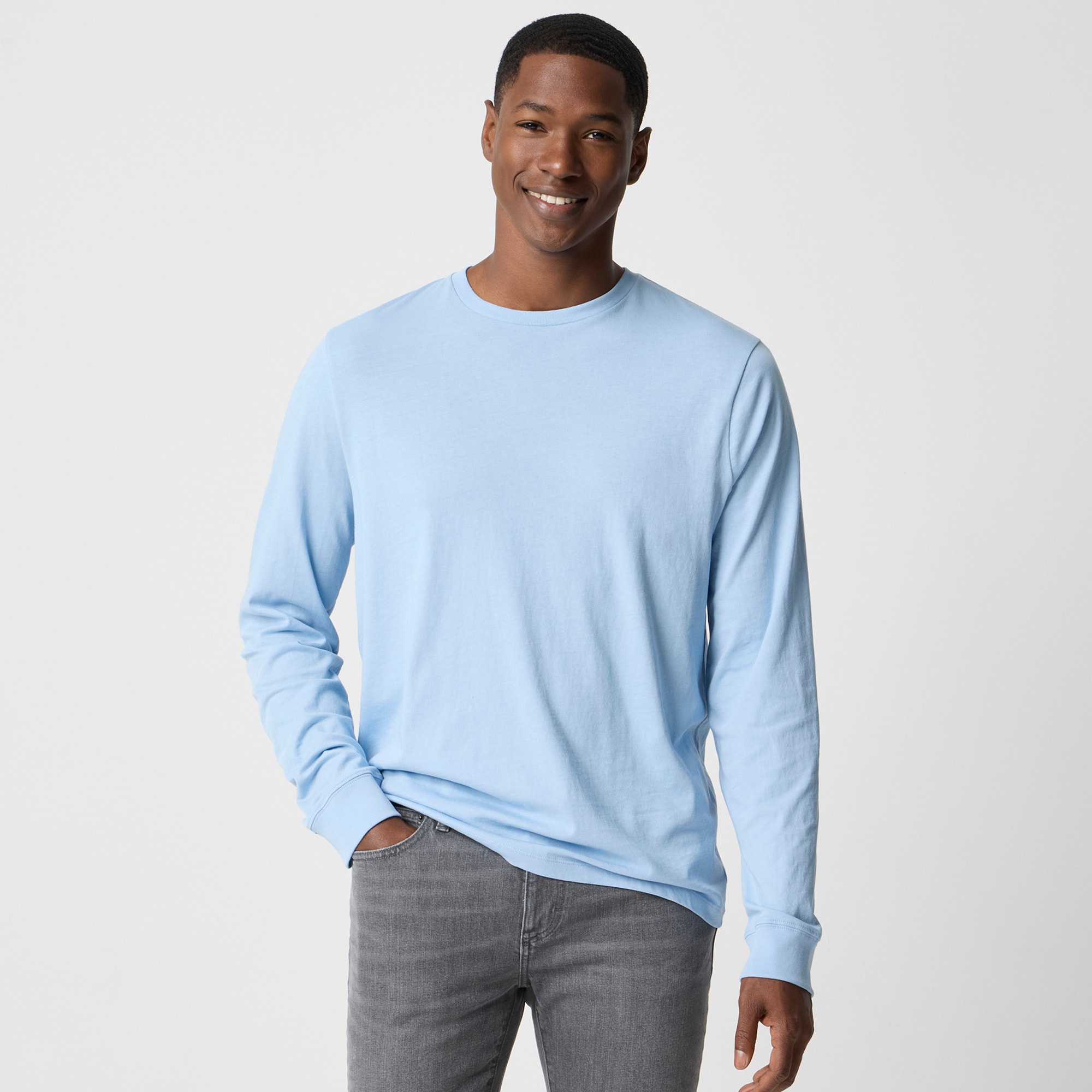 mens Long-sleeve jersey tee