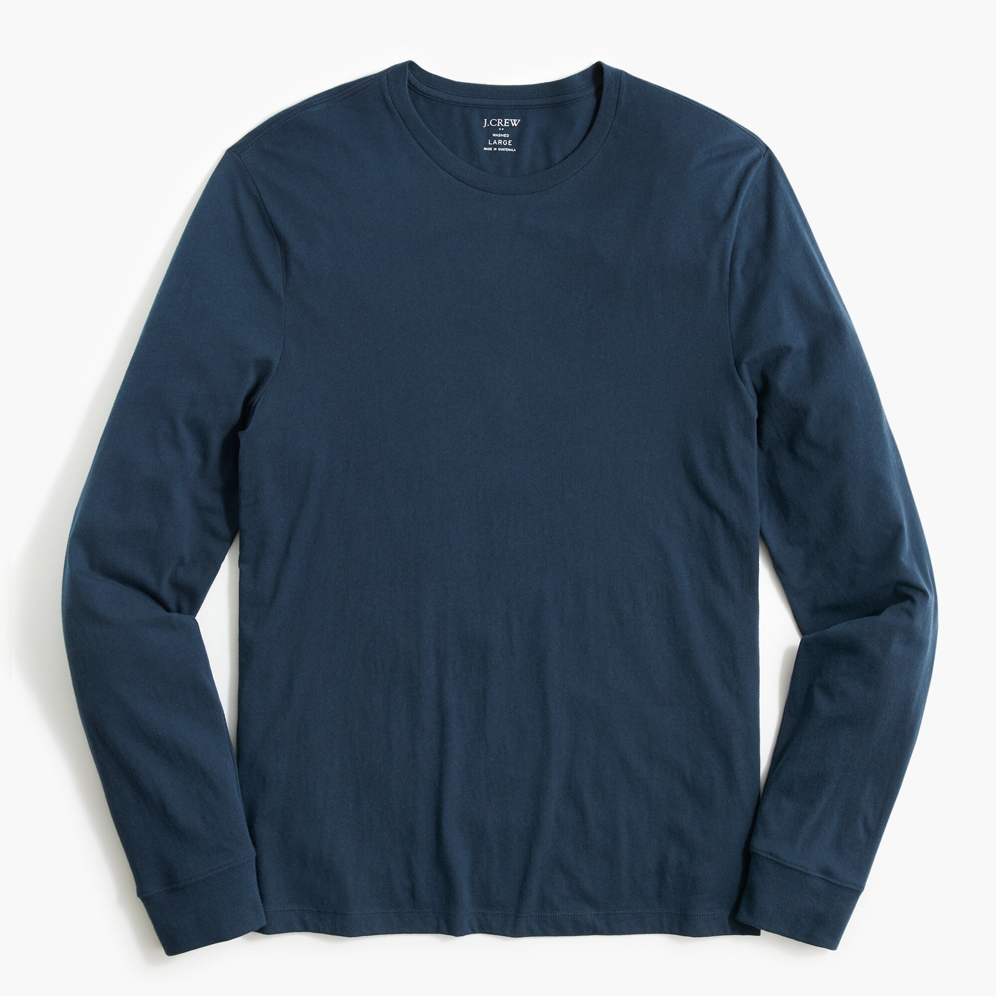 Long-sleeve jersey tee