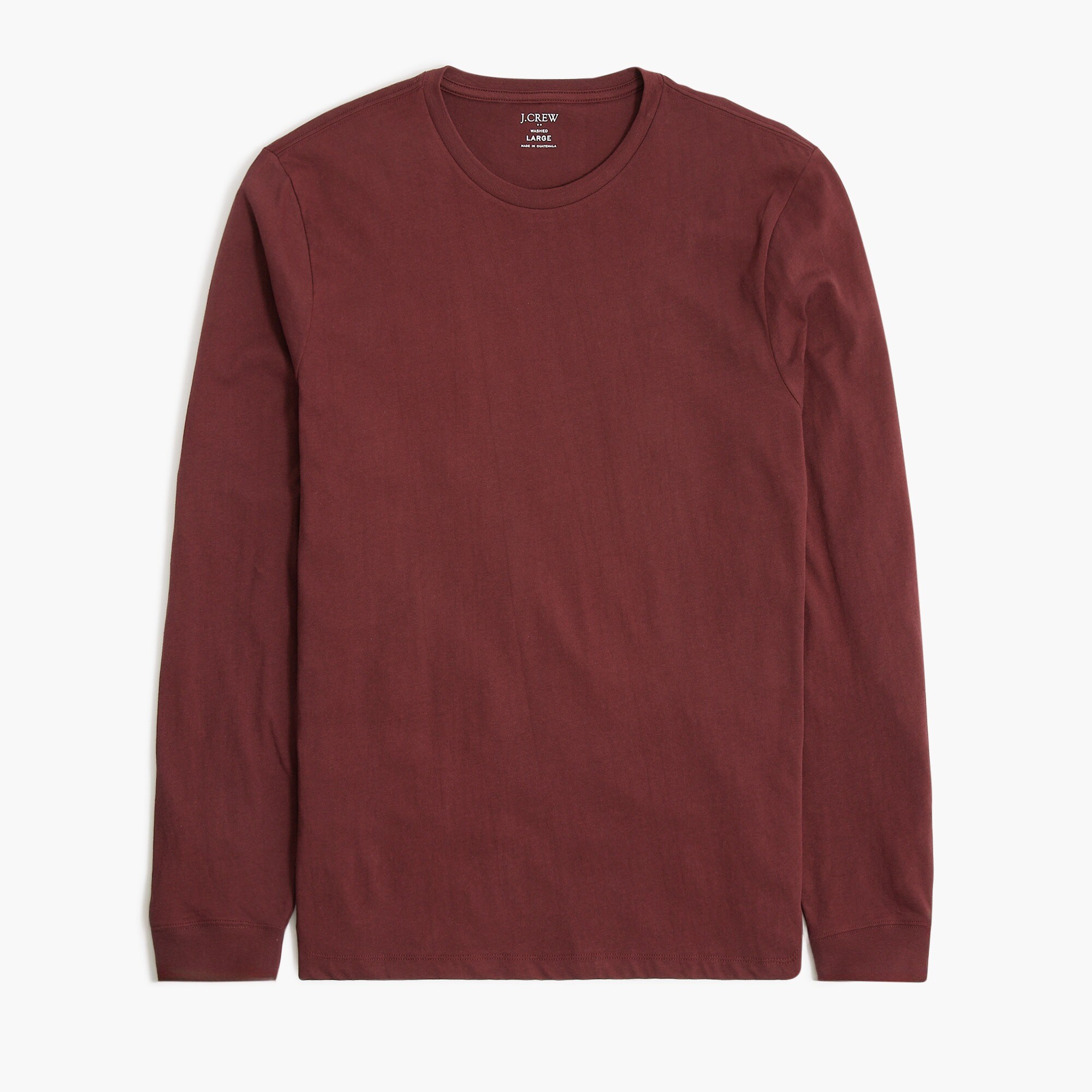 Long-sleeve jersey tee