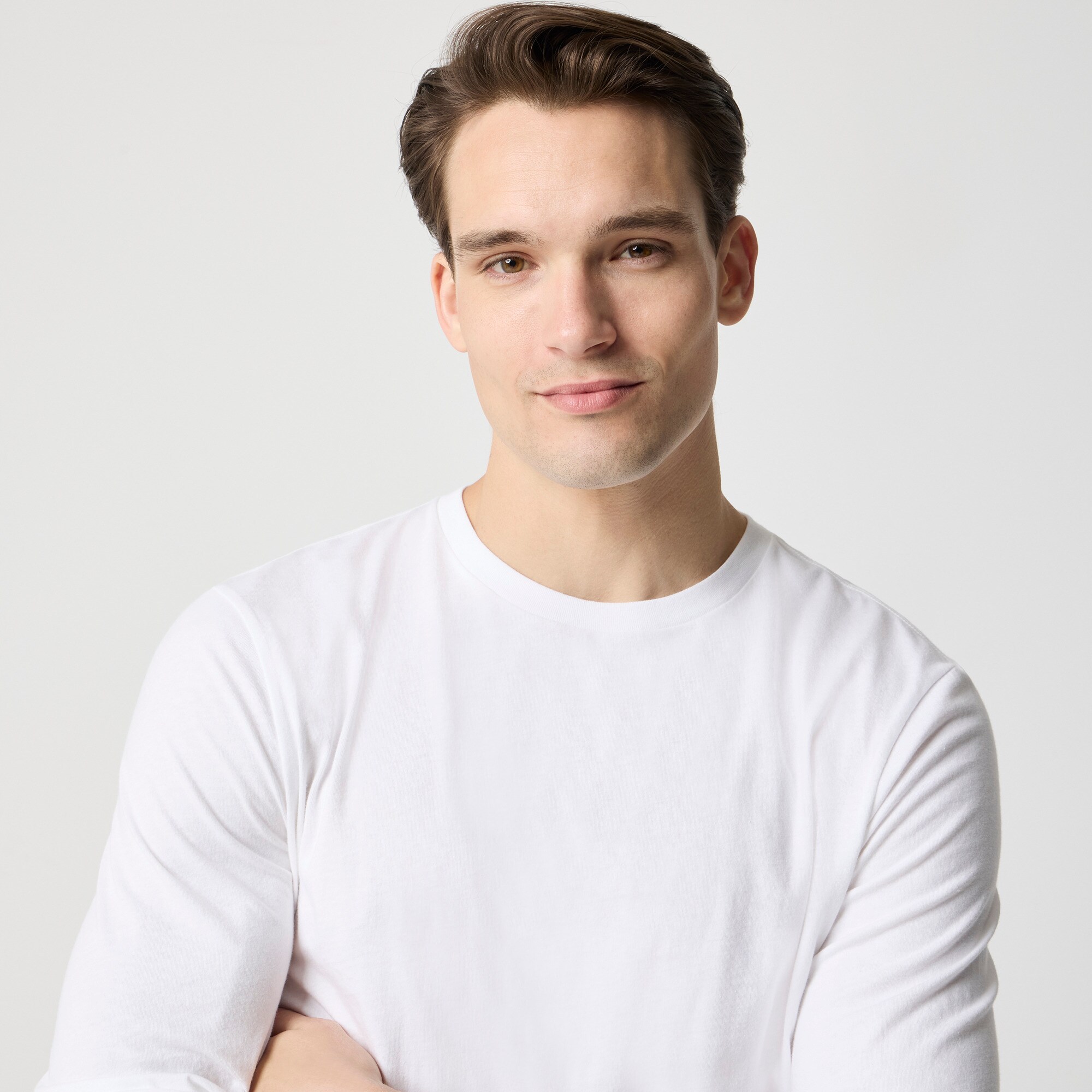 Long-sleeve jersey tee