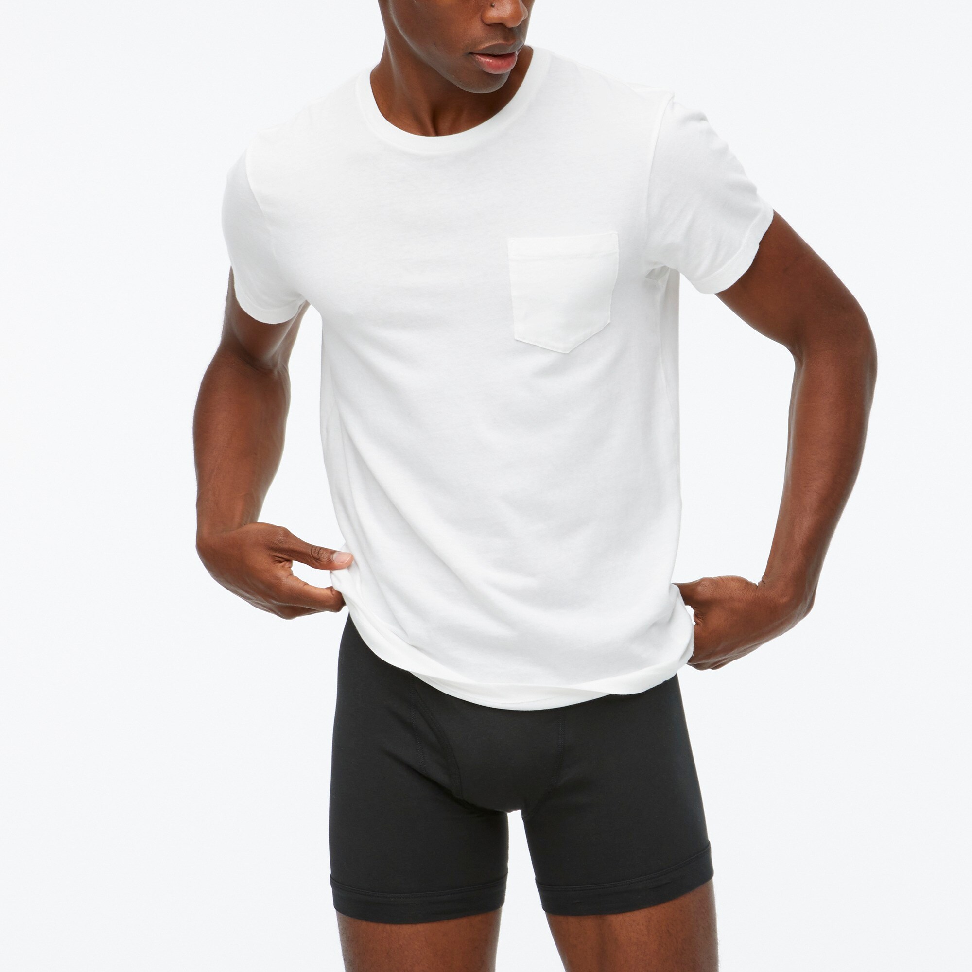 Knit boxer briefs