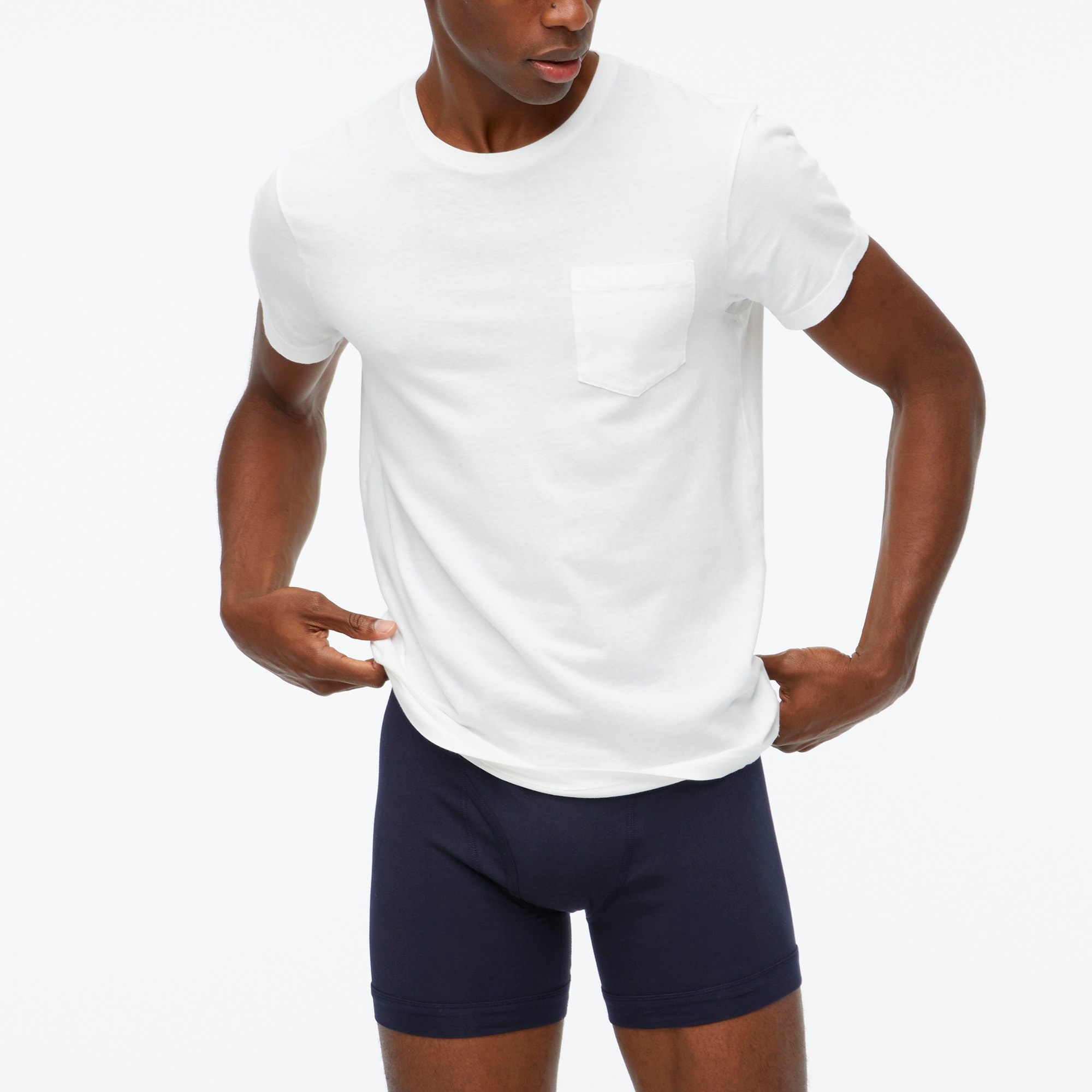 Knit boxer briefs