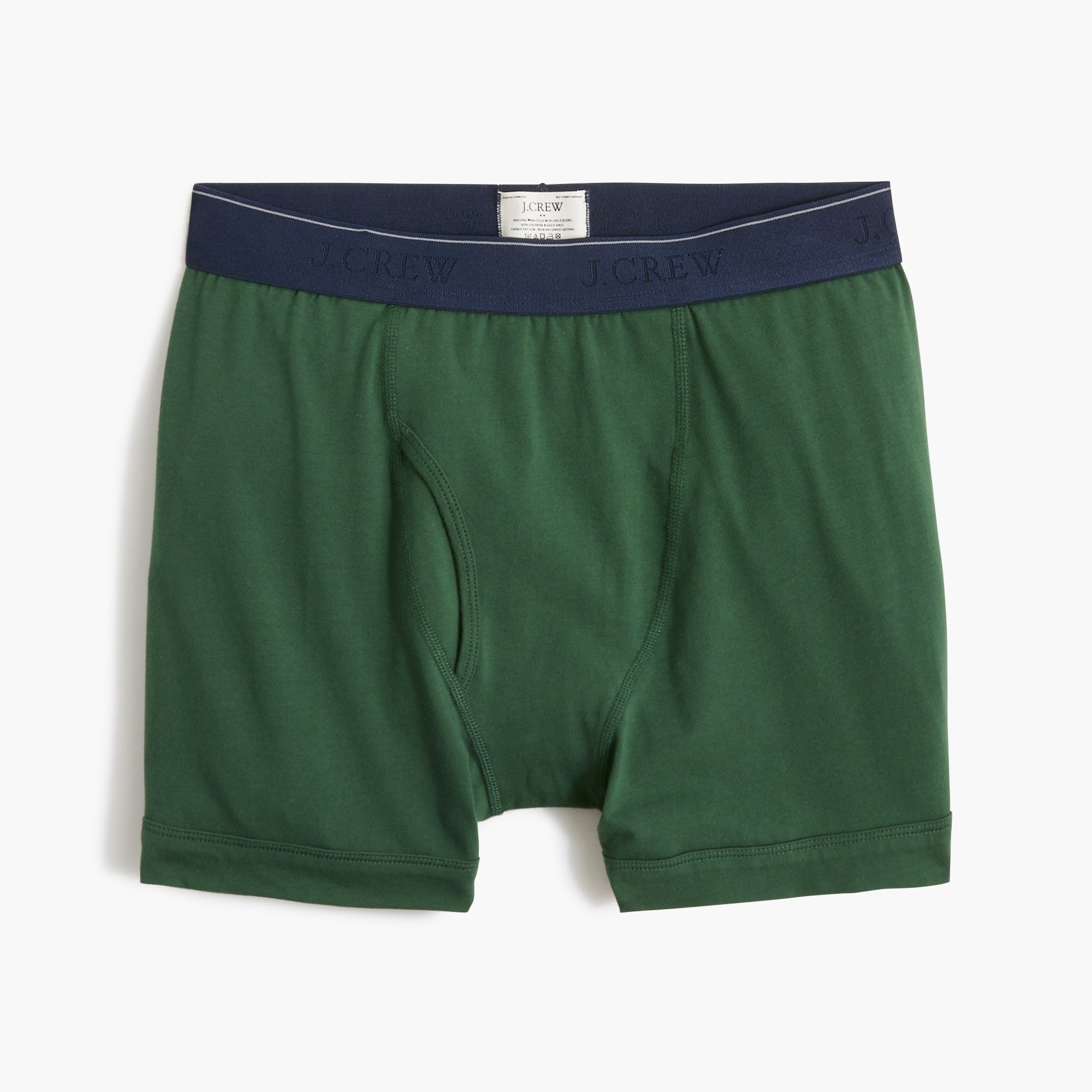 Knit boxer briefs