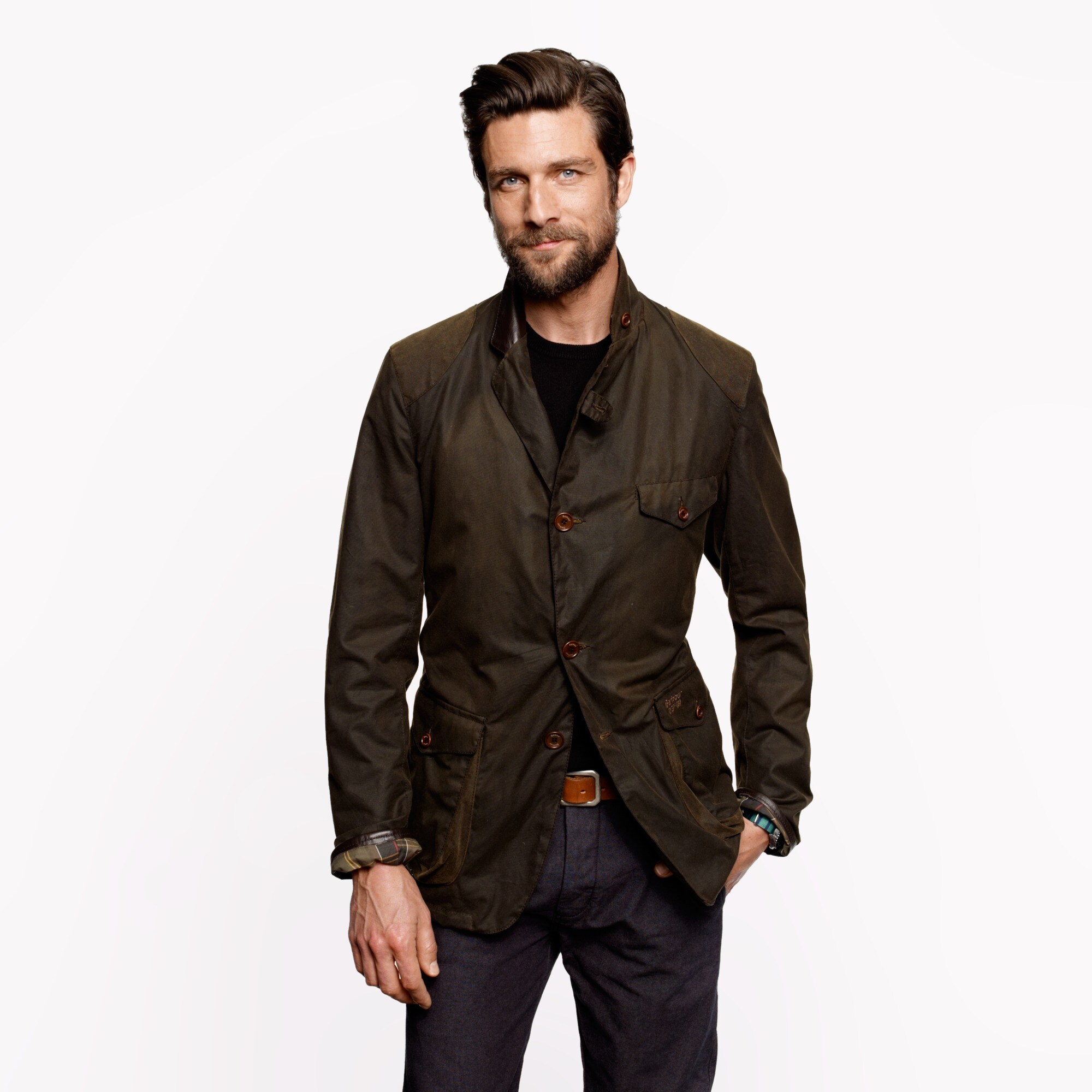 barbour beacon sports jacket sizing