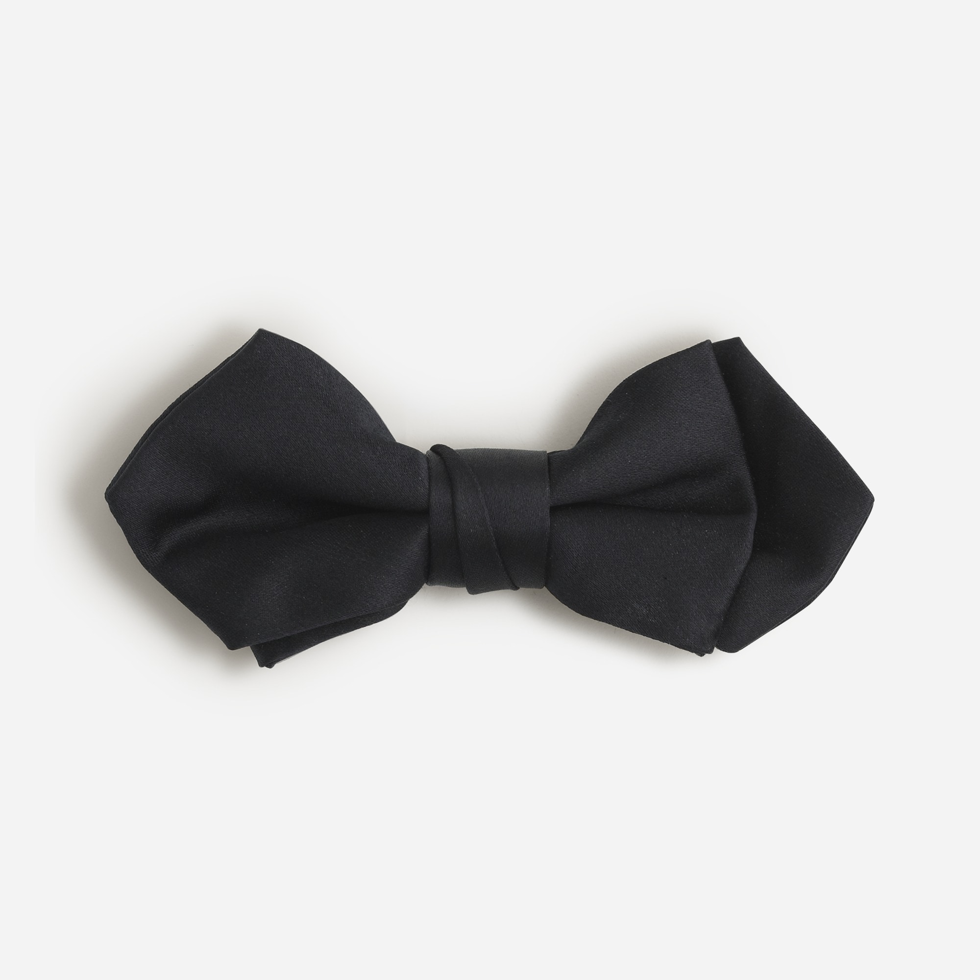  Kids' silk bow tie in black