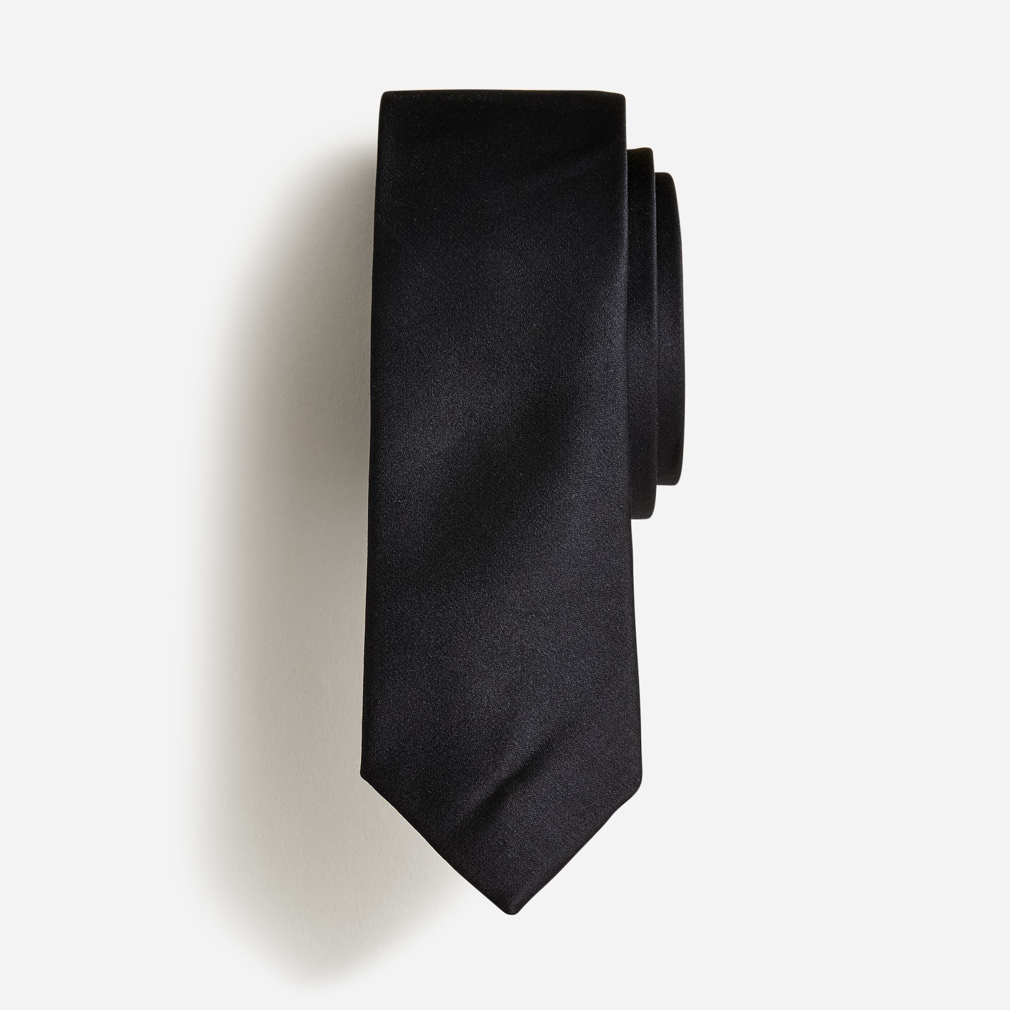  Kids' silk tie in black