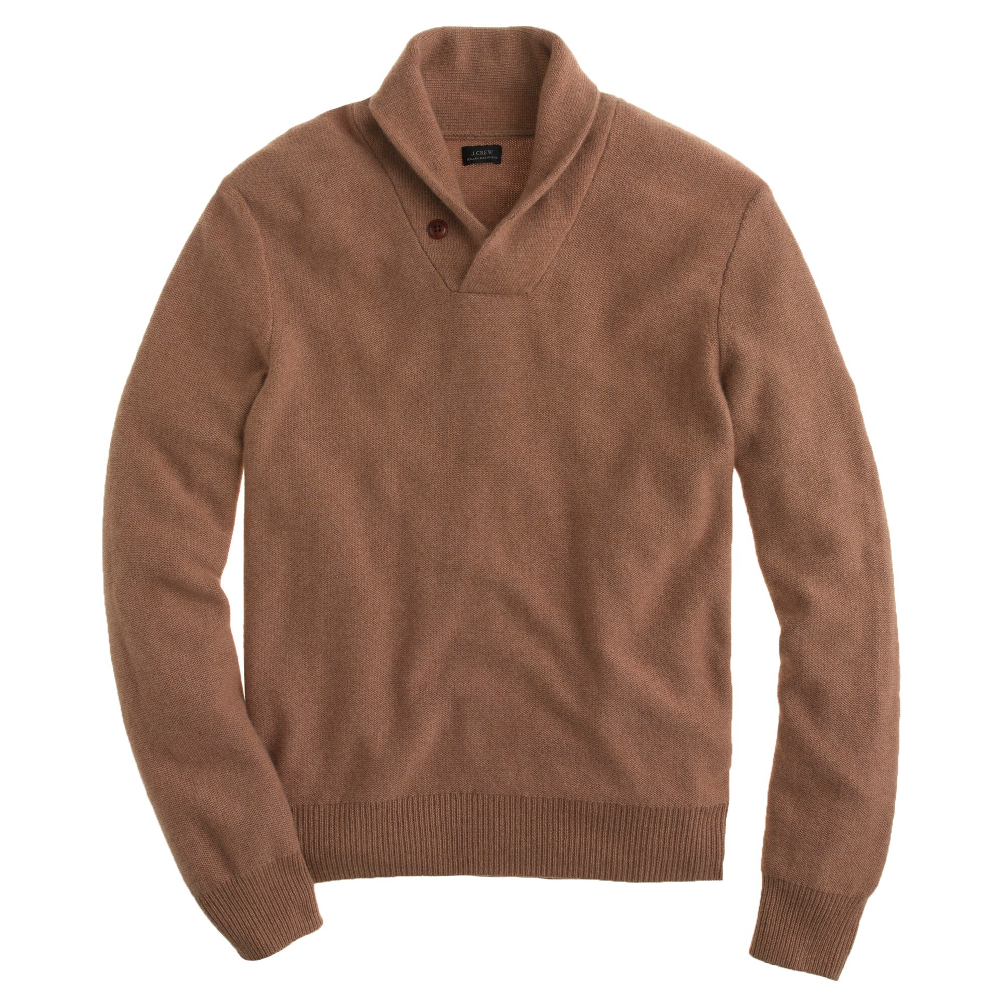 Cashmere shawl-collar sweater : | J.Crew