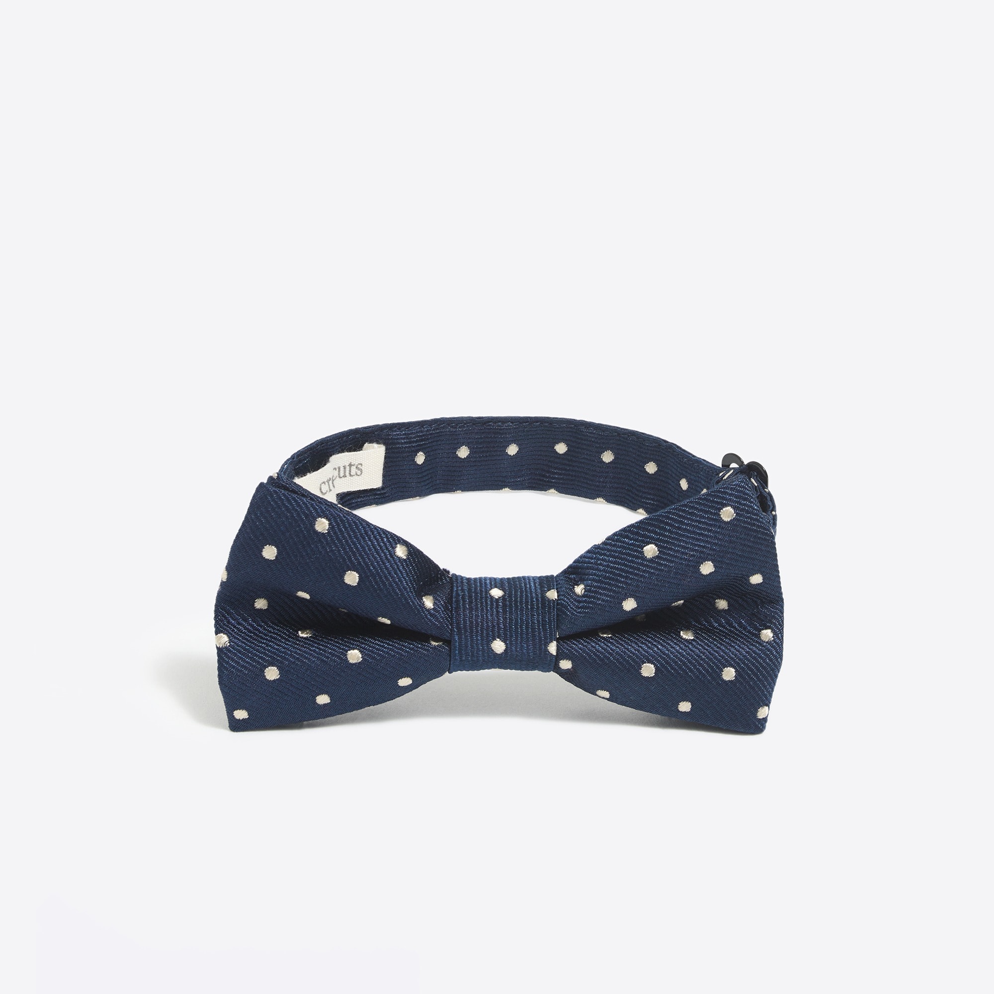 Boys' patterned silk bow tie