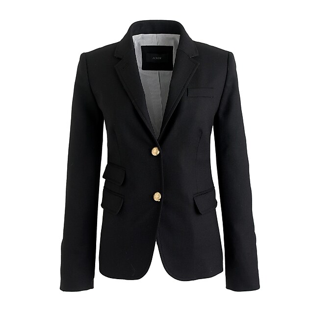 Schoolboy blazer in black : Women blazers | J.Crew