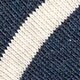 Tipped-stripe socks INDIGO NATURAL NAVAL
