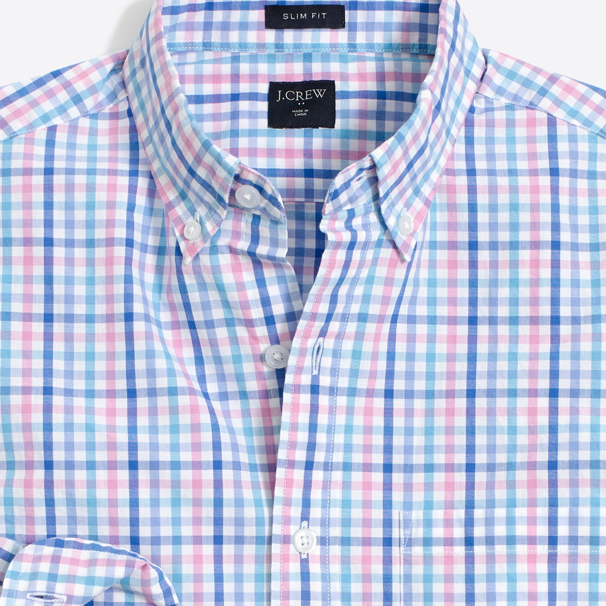Slim washed shirt