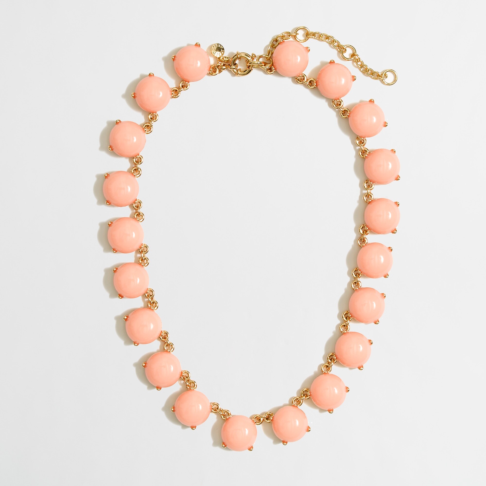 Factory circle stones necklace