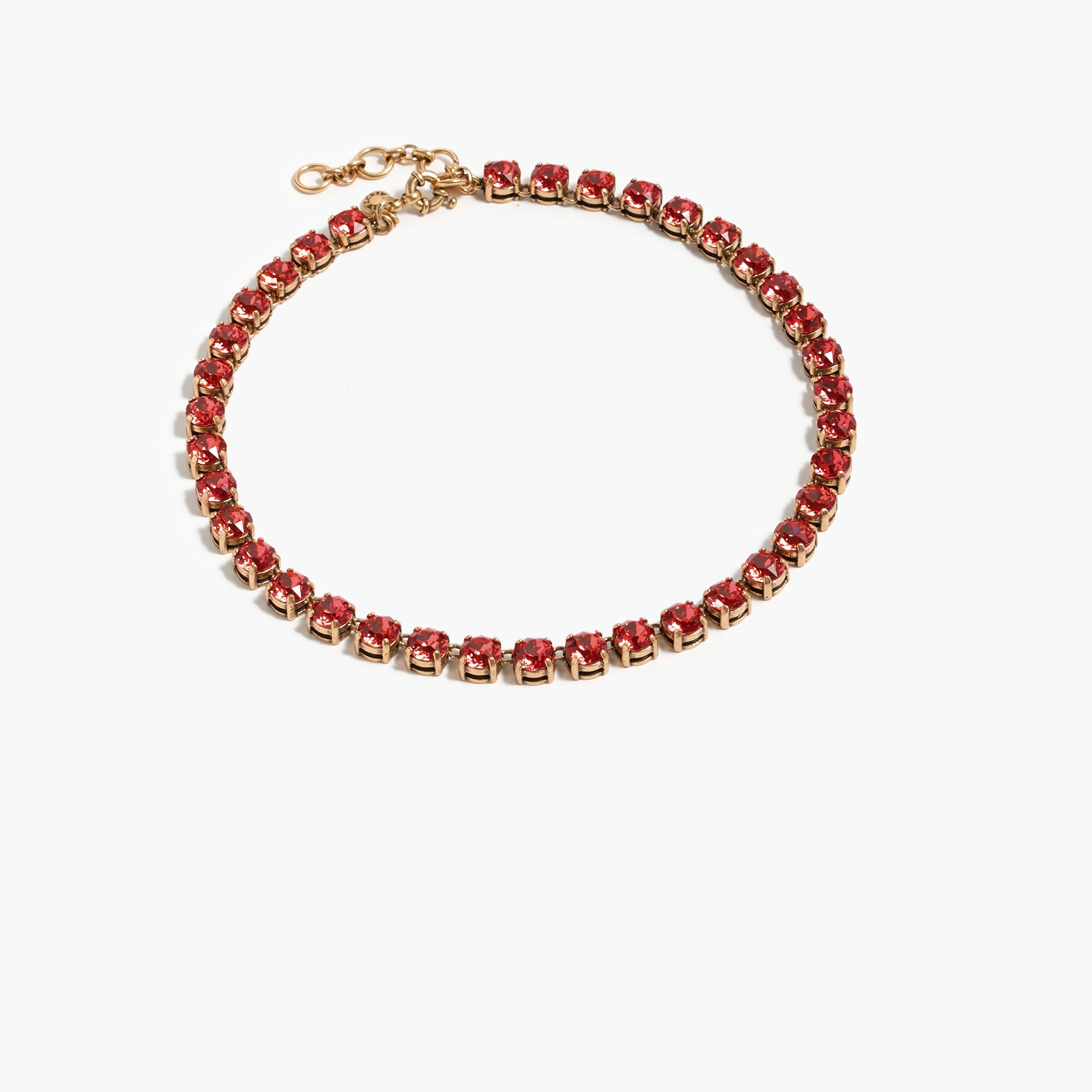 Swarovski crystal dot necklace